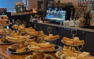 Afternoon tea at Cozy Seven.