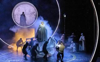 A scene from The Lion, The Witch and The Wardrobe