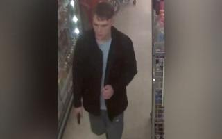 Hampshire police have released CCTV imagery after a man reportedly became 