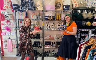 Karen Story and Allison Swaine-Hughes from British Heart Foundation.