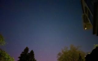 Daily Echo Camera Club member Sharon Laithwaite captured photos of the Northern Lights above Eastleigh.