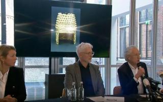 Drents Museum chiefs said the artefacts may still be intact (RTL Nieuws via AP, File)