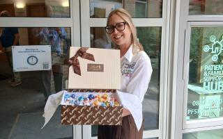 Taylor Wimpey delivered chocolate to Southampton hospital