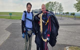 Surgeon Ali Arshad conquers skydive challenge to support cancer patients
