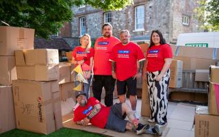 One Stop staff sleep out to raise £6,900 for homelessness charity