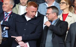 Southampton's new manager Will Still and group technical director Johannes Spors.