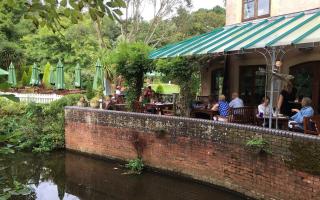 The Old Mill was named as being one of the UK's best pubs with 'jaw-dropping views'