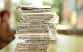 A pile of CDs. File picture