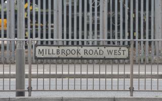 The service road alongside Millbrook Road West will close