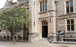 Pictured: General view of Winchester Coroners Court