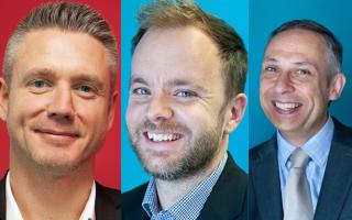 (Left to Right) Director James Alesbury, Tax Manager Joe Wilson and Senior Tax Manager Alan Rolfe