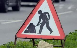 Portchester roadworks