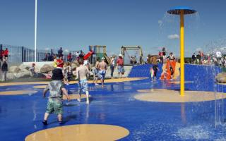 Stokes Bay Splash Park in Gosport, which will close for 
