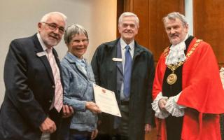 Bishop's Waltham Rotary Club received Mayor of Winchester Community Award.