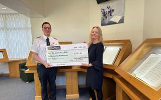 Matthew Stone, leader of Southampton Sholing Salvation Army and Claire Hodges, team leader at Southampton City Council.