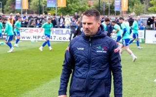 AFC Totton manager Jimmy Ball