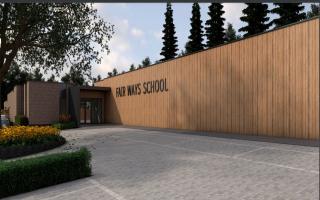 Illustration Of Proposed Exterior Of Fair Ways School, Swanwick C) Council Document