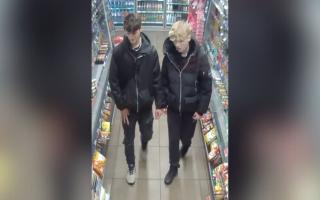 Hampshire police are looking to speak to two teenagers who may have been in the area of the collision at the time.