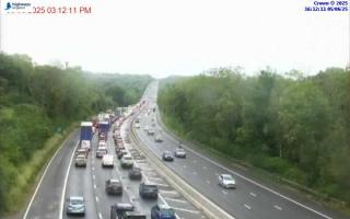 Delays on M3 just after 4.10pm
