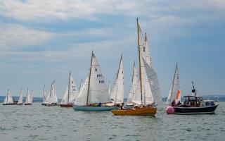 Gathering at start line at the XOD Week 2024