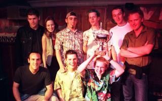 Uncle Brian won the Battle of the Bands final at the Chicago Rock Cafe.