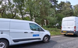 Part of the A31 has now been closed