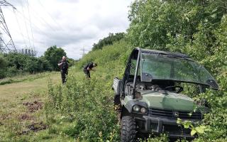 Stolen ATV recovered by police