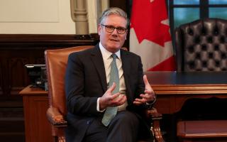 Sir Keir Starmer is expected to meet Emmanuel Macron at the G7 summit in Canada (Suzanne Plunkett/PA)