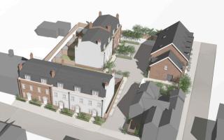 Plans to build homes on a former Jewson site in Lymington have run into opposition