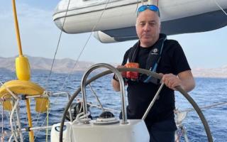 Martin Weston, site security manager at Fawley refinery, has completed a 3,000-mile voyage across the Atlantic